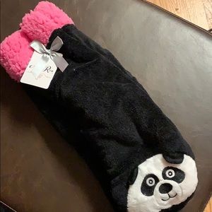 New Alexa Rose Plush Panda socks